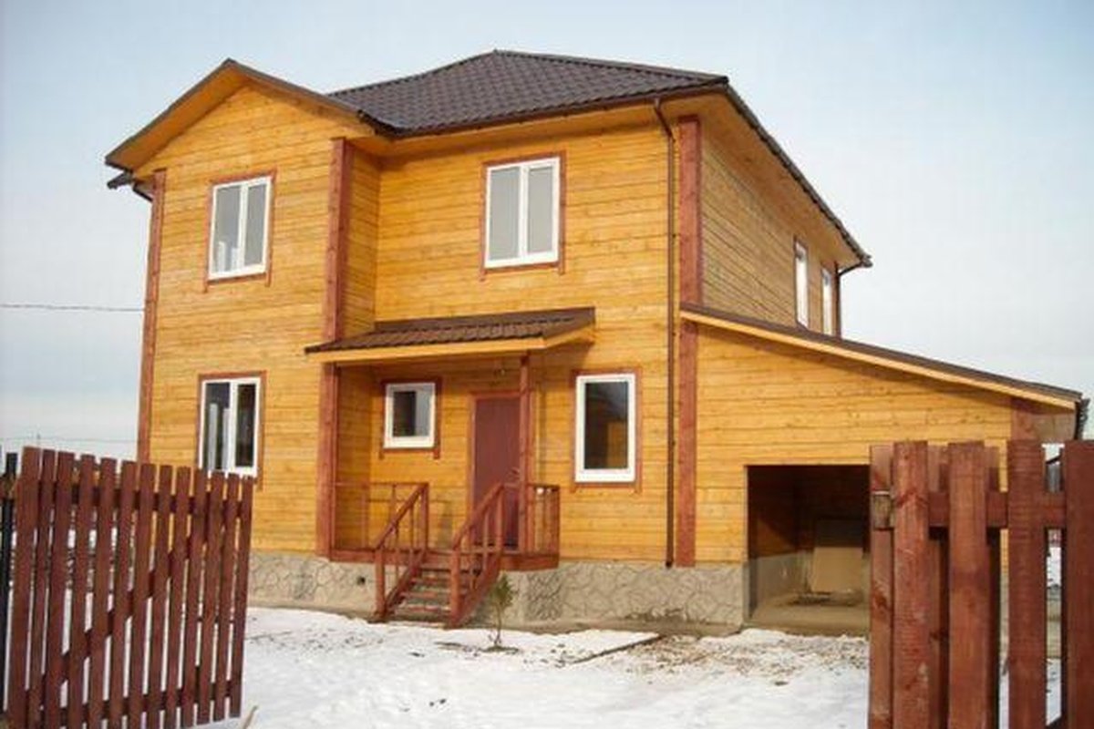 Реконструкция кирпичного дома с мансардой